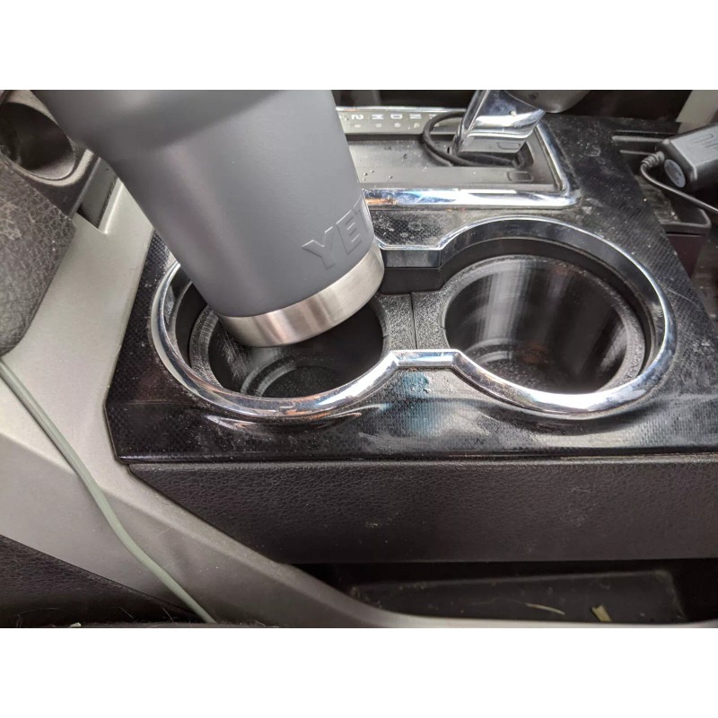 ZimmDak Industries Replacement Front Cupholder Inserts for 2009-2014 F-150