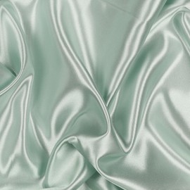 Mondo Tessuti Plain Soft Satin Panel 100cm x 150cm (Aqua)
