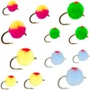12 Glo Bug Egg Pro Pack 2, Fly Fishing Egg