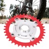 104BCD 36T Chainring Conversion Kit Aluminum Alloy Mid Drive Chainring
