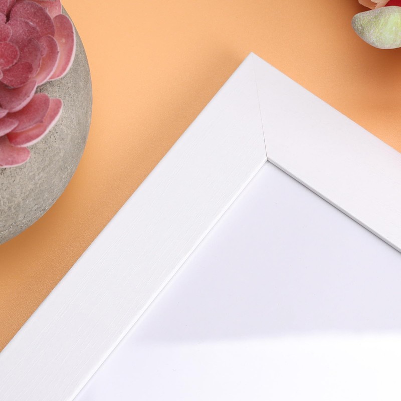 Vasemouh 6x4 Photo Frames Set of 7, White 4x6 Picture