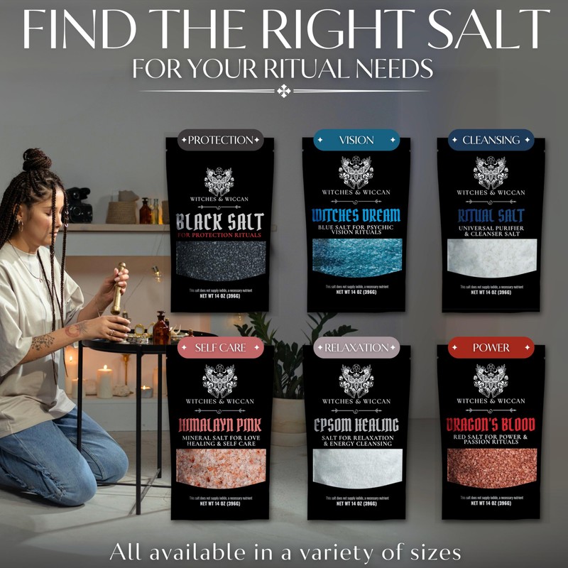 Red Dragon’s Blood Sea Salt for Power, Passion & Protection