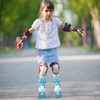 SMOOJOY Roller Skates for Kids Girls and Boys with Light-Up