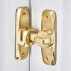 Wocoe Gold 90/180 Degree Barn Door Lock - Zinc Alloy