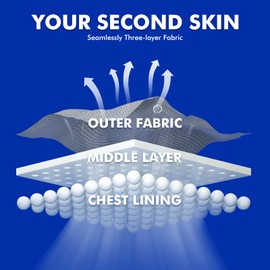 Wonababi Chest Binder Corsets, Sports Trans Binder with Zipper Binder FTM Breast Binder Bra Corset, with 10 pcs Free Stickers