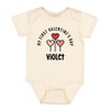 TATY Kids My First Valentine's Day Violet Baby Infant One