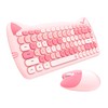 Wireless Mouse and Keyboard, Cute Cat Keyboard Mouse Combo for