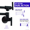 ANZZI Braccia Series 24" Wall Mounted Pot Filler in Oil