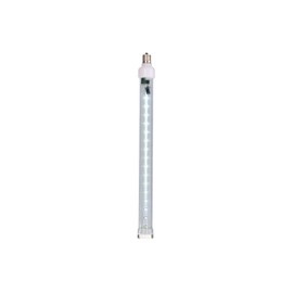Vickerman 5 Pack of 12 Pure White LED Snowfall Tube Bulb, C9-E17 Nickel Base.