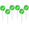 Fruidles St. Patrick's Day Swirl Lollipops, Party Favor Box, Individually