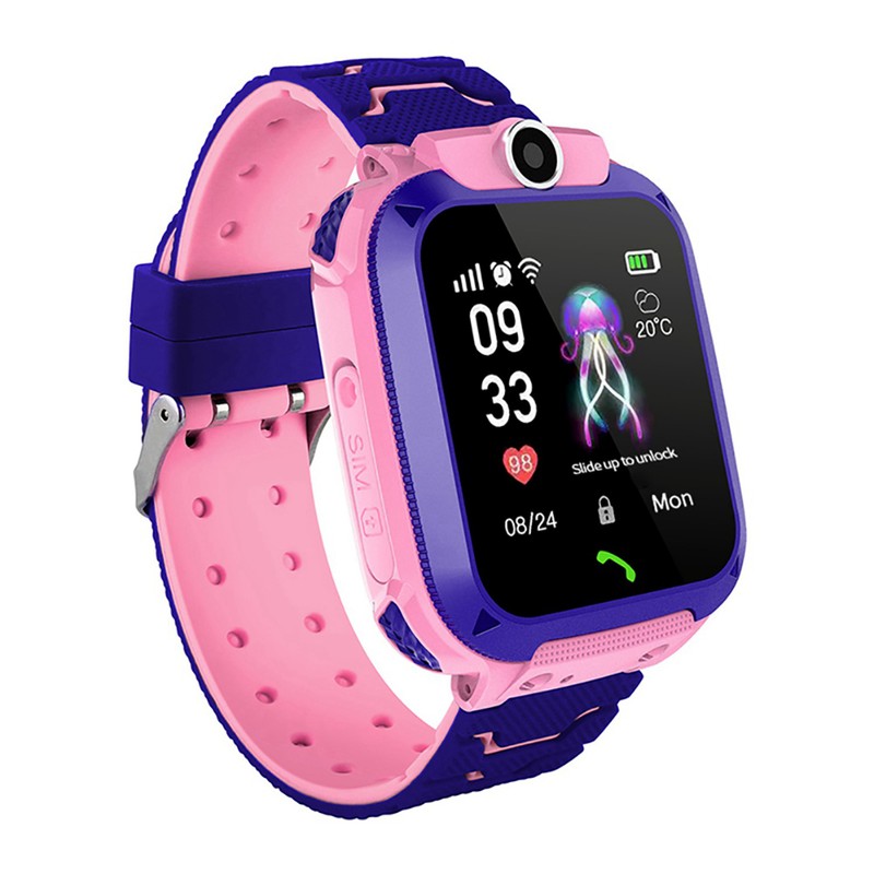 LBS GPS Location Kid Tracking Smartwatch Children Phone Watch Emergent