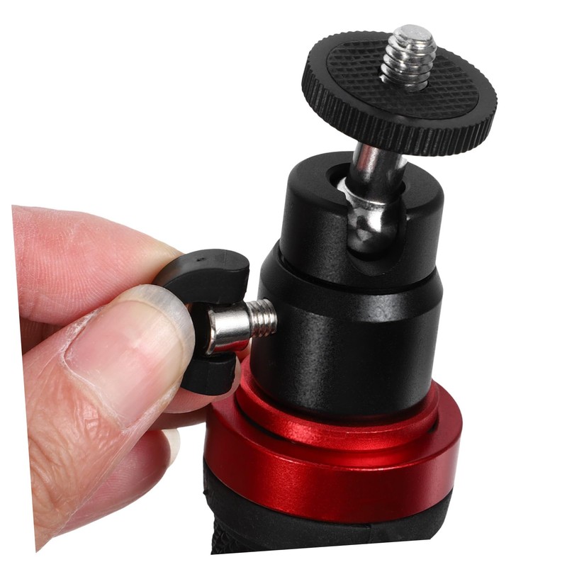 KOMBIUDA Digital Video Stabilizer with LED Light Handle Grip Multi