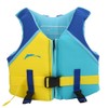 Neoprene Blue Yellow Summer Children Life Jacket Fin Buoyancy Floating