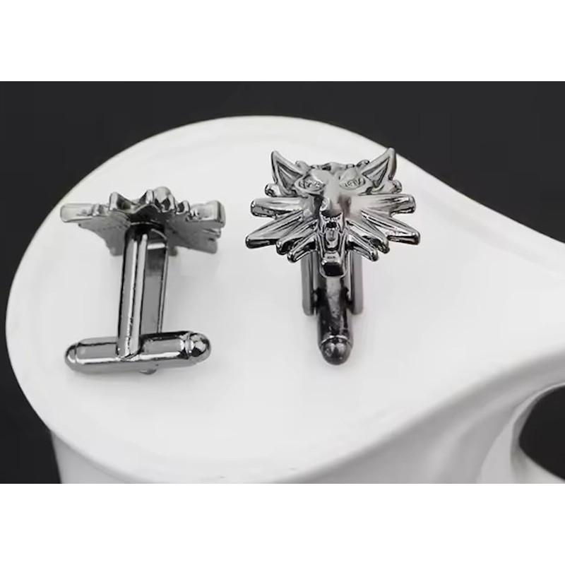 Witcher 3 Cufflinks - Wolf