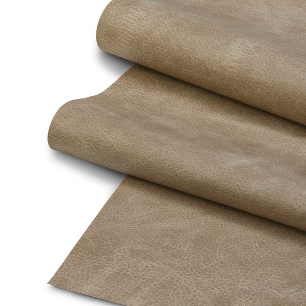 Faux Leather Fabric, Thick Durable Synthetic Repholstery Leather Vinyl, Soft