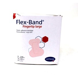 Hartmann 46210001 Flex Band Fingertip Large Bandage 2" x 2-1/2"  50/ Damaged Box