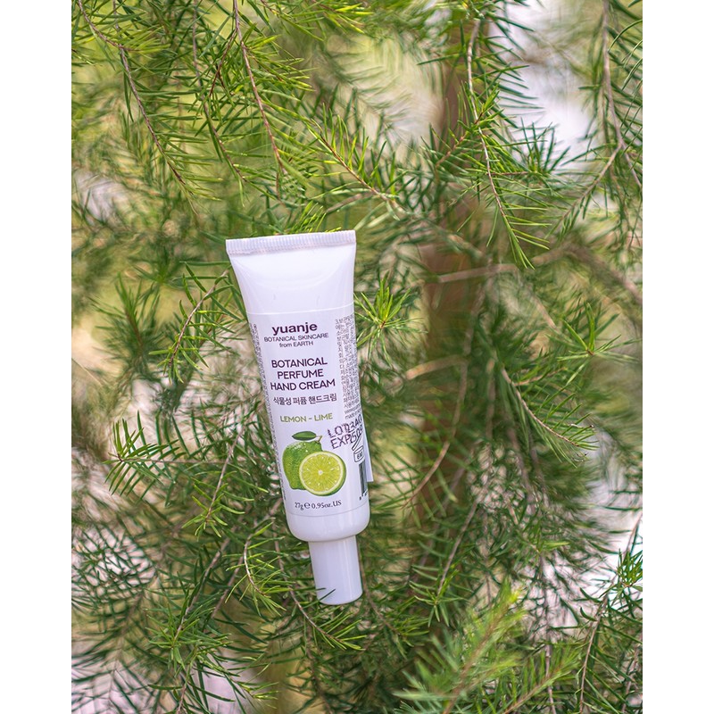 Yuanjae Shea Butter Hand Cream Lemon Lime, 27g, 1 piece