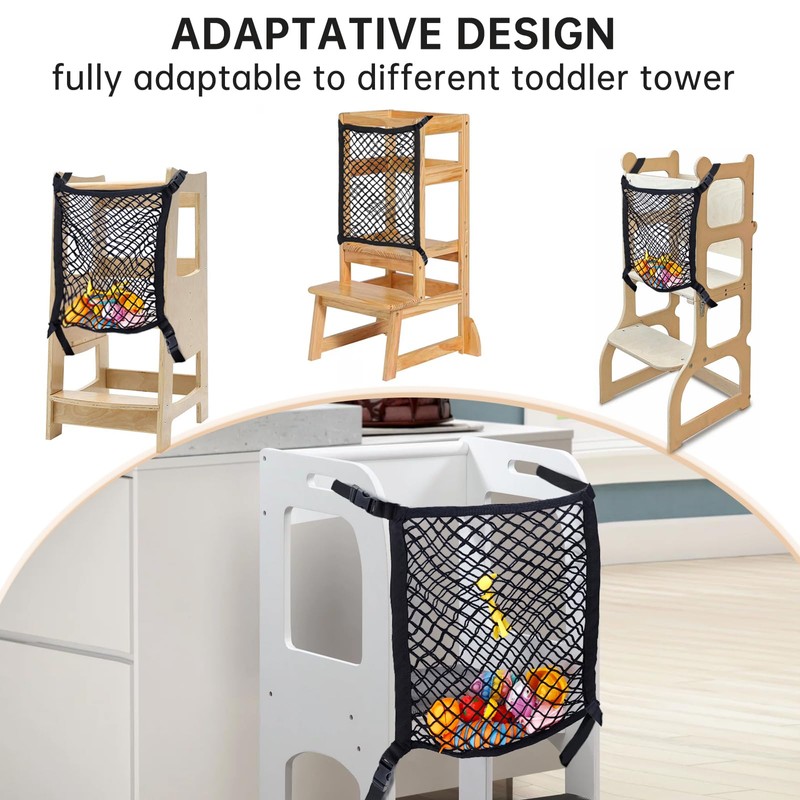 XGKHOM Toddler Tower Safety Net, Toddler Learning Tower Safety Net