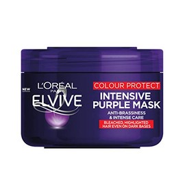 L'Oreal Paris Elvive Colour Protect Anti-Brassiness Purple Mask, 0.2989 kg