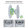 NextShapes Reusable Filament Spool, Detachable & Easy to Use, High