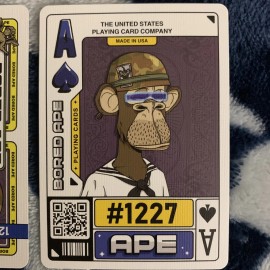 Bicycle Bored Ape Single Swap Ace Of Spades