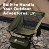 MellowCamp Lightweight Folding Camping Chair with Cup Holder & Side