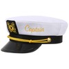 Erying Captain Hat for Women Men Nautical Navy Sailor Skipper