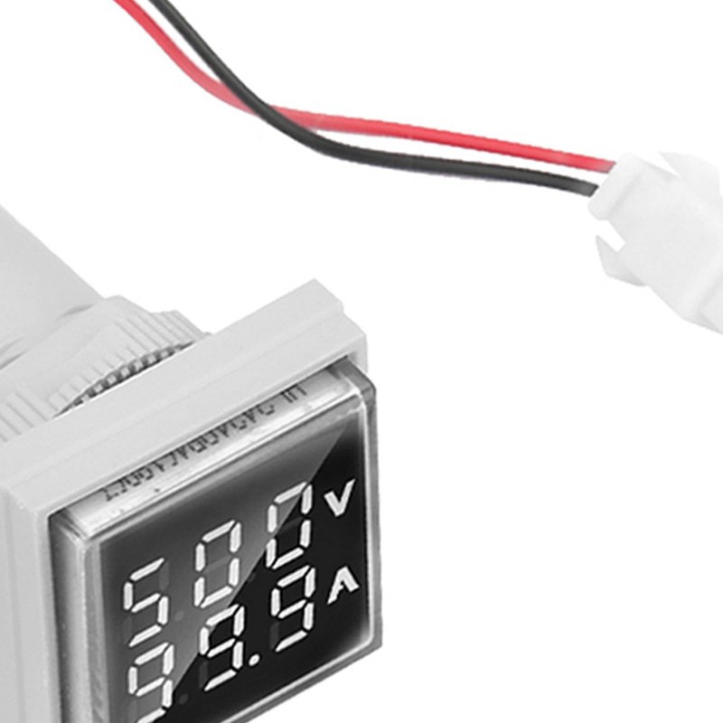 LED Digital Display AC Voltmeter Voltage Display 22 mm 0-100