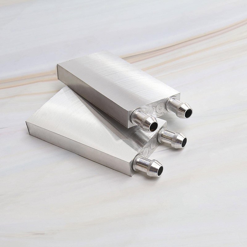EMSea 2X Aluminum Water Cooling Block 40x80x12mm for Water Cooler