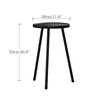 YAUKTAK Small Couch Side Table, Drink Table, Mini Round End