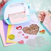 GLOBLELAND Valentine's Day Heart Collage Cutting Dies for DIY Scrapbooking