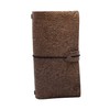 Realeather Travel Journal Cover, Brown
