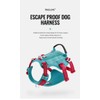 Escape Proof Dog Harness .No-Pull Adjustable Reflective Vest Harness with