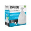 Basuritas | 100 Bolsas de Basura Grandes de 60.6x68.5 cm,