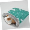 TEHAUX 3pcs Hedgehog Snuggle Sack Double Dog Bed Hamster Sack