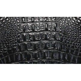 Berkut Long Wallet, Clutch Bag, Large Capacity, Croco Embossed, Black