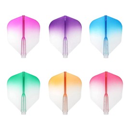 Esprit Fit Flight Air Fit Flight Air Gradient A-Shape Clear x Red Darts Flight