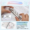 GuoAiDi Sticker Notebook, Hologram Star Pattern, Girls, A7 Size, 6
