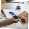 jojofuny 3sets Watch Screen Protector Anti-Scratch Smartwatch Shell Full Access