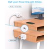 Cruise Ship Essentials, Travel Power Strip with USB C, Flat