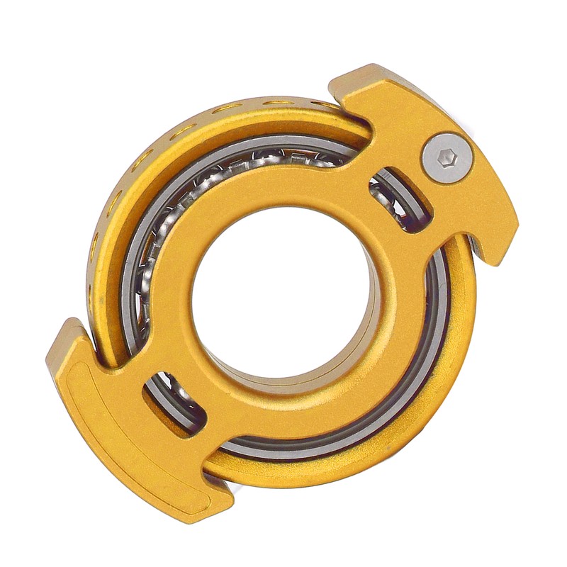 Fingertip Gyroscope Reduce Anxiety Free Rotating Metal Ring Decompression Toy