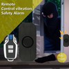 Bike Alarm with Remote Control 113dB Super Loud Vibration Motion