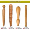 KALUROIL 4 Pieces Massage Sticks - Trigger Point Massager Foot