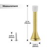 Ravinte Door Stoppers, 36 Pack Gold Spring Door Stops with