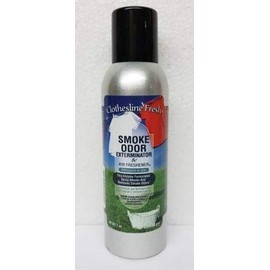Smoke Odor Exterminator 198 gm/ 7 oz Large Spray Clothesline Fresh.