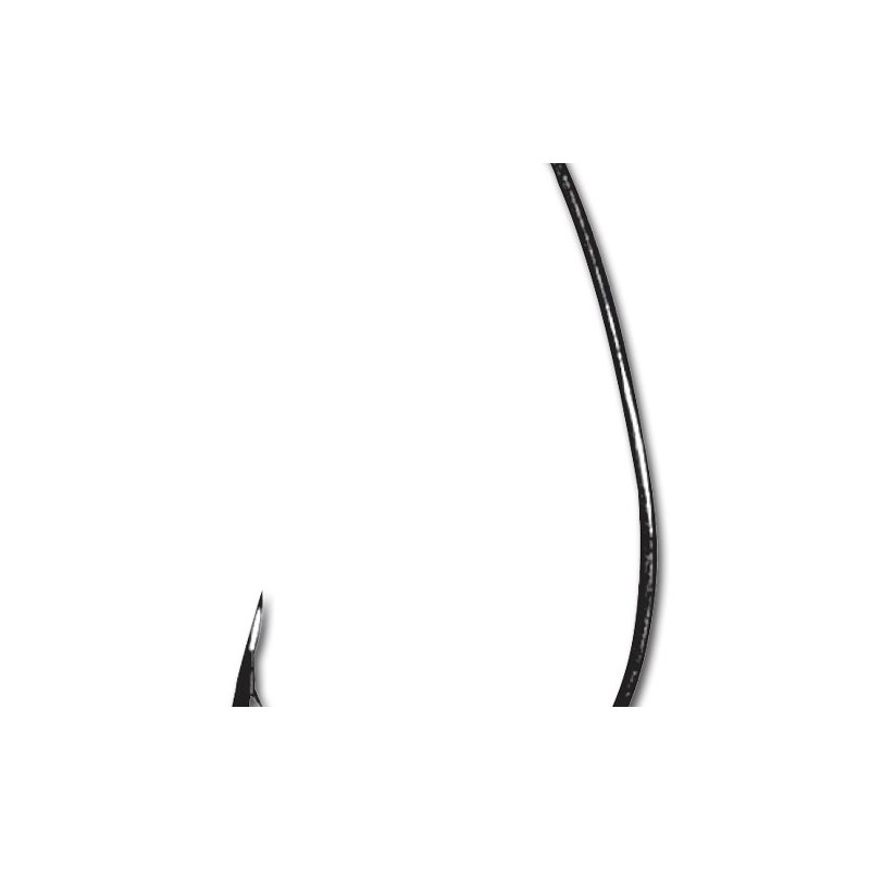 Gamakatsu Offset EWG Worm Hooks Black/ drop shot hooks/ Size