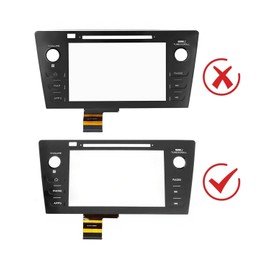 TepHnf Touch Screen Digitizer Radio Replacement for 2018 2019 Subaru Legacy & Outback 86471-AL65A 86471-AL68A 86471-AL65B 86471-AL66A (Phone Button)