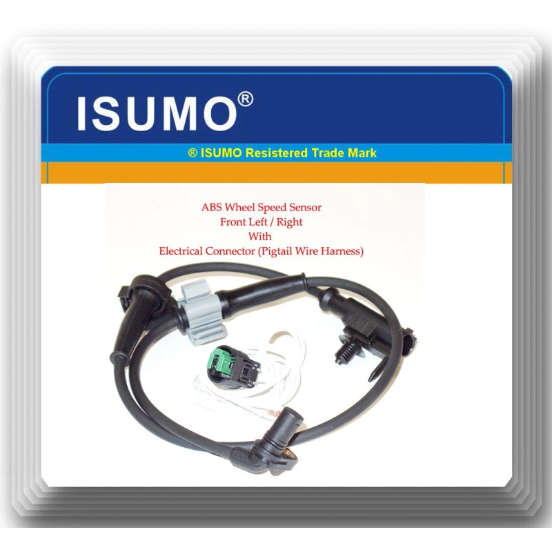 ISUMO ABS Wheel Speed Sensor W/Connector Front-Left/Rig