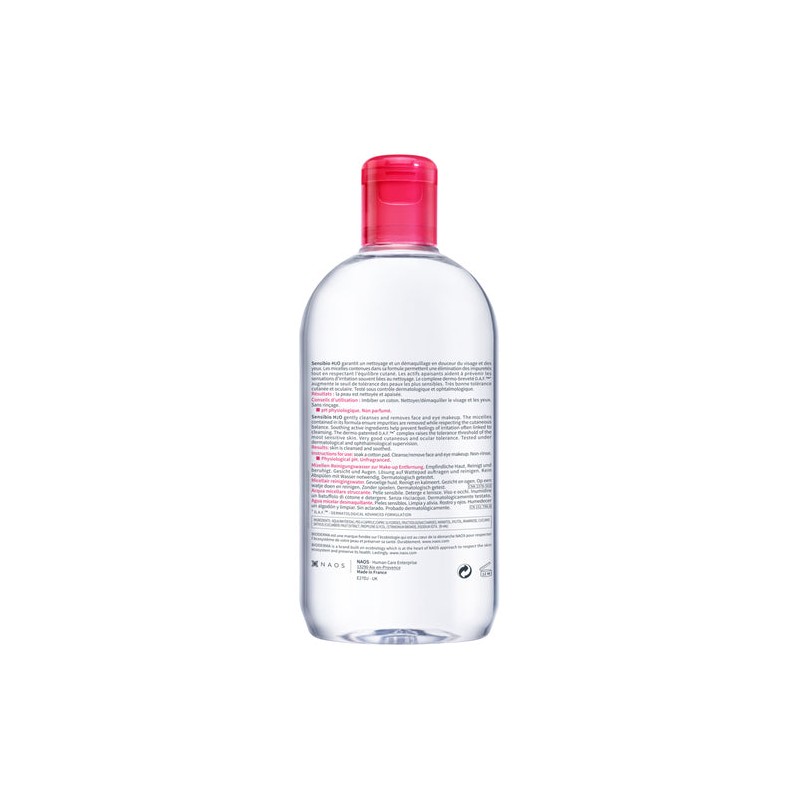 Bioderma Sensibio H2O Soothing Micellar Water Cleanser 500ml
