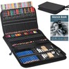 54-Piece Drawing and Sketching Kit for Artists – Complete Pencil